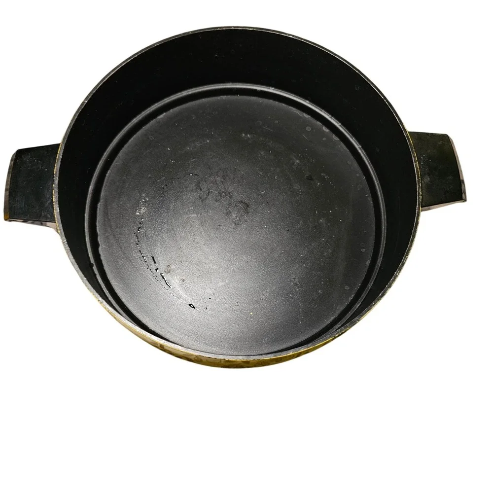 1970s General Electric Fry Fondue Skillet Slow Cooker Yellow B1SFC3TY MCM USA